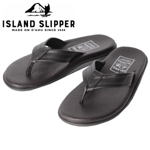 ISLAND SLIPPER アイランドスリッパ サンダル トングサンダル スリッパ シューズ メンズ レディース ブラック レザー PTソール PB202 プ