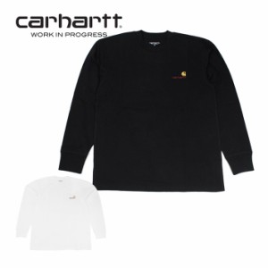 Carhartt WIP カーハート L/S AMERICAN SCRIPT T-SHIRT アメリカン スクリプト Tシャツ ロンT 長袖 メンズ レディース ブラック 黒 ホワ