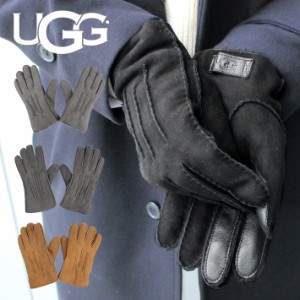 6時間限定セール開催中！5/23 23:59まで UGG アグ CONTRAST SHEEPSKIN TECH GLOVE コントラスト シープスキン テック グローブ 手袋 スマ