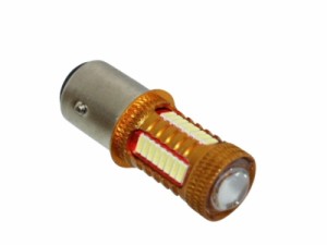 極光 LED バルブ テール ランプ 12V クリアS25ダブル★20-1775