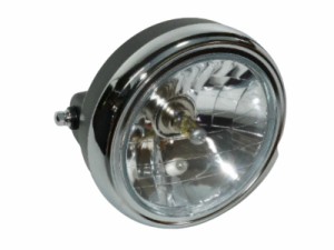 ブラック ヘッドライト 180パイ ガラス  HeadLight Clear lens★67-1797 ZRX400 ゼファー JADE バリオス CB750F