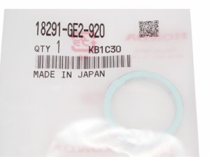 ホンダ純正部品 18291-GE2-920 マフラーガスケット 26x33 Muffler gasket Genuine parts★45-5016 タクト ディオ リード50 ジョーカー50 