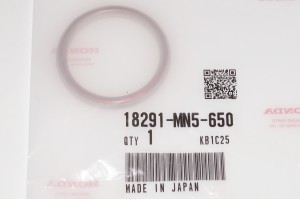 ホンダ純正部品 18291-MN5-650 マフラーガスケット 32x40 Muffler gasket Genuine parts★45-5018 XL250R CB90 JADE250 レブル250 VFR400