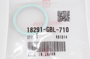 ホンダ純正部品 18291-GBL-710 マフラーガスケット 26x33 Muffler gasket Genuine parts★45-5024 リード50 ライブディオ