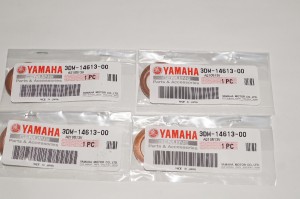 ヤマハ純正部品 3DM-14613-00 マフラーガスケット 22x33 4個セット Muffler gasket Genuine parts★4X-5039 ビーノ4スト ボックス ビーウ