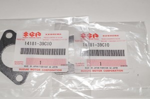 スズキ純正部品 14181-39C10 マフラーガスケット 2個セット Muffler gasket Genuine parts★2X-5047 チャンス ジェンマ50 ラブ モードGT 