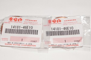 スズキ純正部品 14181-46E10 マフラーガスケット 33x42 2個セット Muffler gasket Genuine parts★2X-5055 バークマン200 GSR250  GSX250