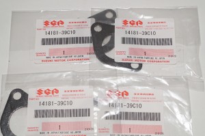 スズキ純正部品 14181-39C10 マフラーガスケット 4個セット Muffler gasket Genuine parts★4X-5047 チャンス ジェンマ50 ラブ モードGT 