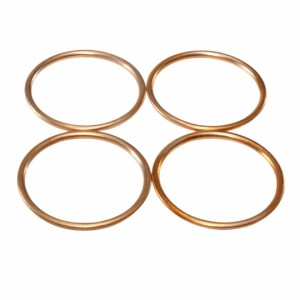 カワサキ純正部品 11061-0027 マフラーガスケット 36x43 4個セット Muffler gasket Genuine parts★4X-5084 KZ250/