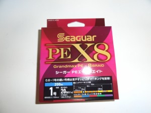 シーガー　ＰＥＸ８　２００ｍー０８〜3号　PEライン　道糸　釣り糸　国内産　船釣り