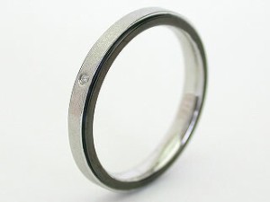 リング ステンレス 指輪 サージカルリング ステンレス 指輪アクセサリー ステン316L レーザー刻印 刻印無料 名入れ ギフト ブラック マッ
