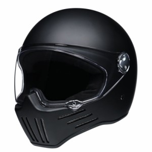 フルフェイスヘルメット バイク用ヘルメット カートヘルメット レトロ風ヘルメット 四季通用 大きいサイズ 保護力 防水 防寒 防風 通気性