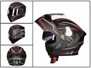 Bluetooth システムヘルメット バイクヘルメット ダブルシールド フリップアップヘルメット フルフェイスヘルメット ブルートゥース付き 