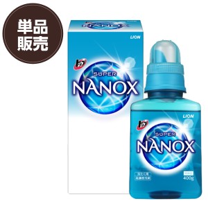 ライオン トップ スーパーNANOX 400g 化粧箱入 ノベルティギフト専用品 各種御挨拶 粗品 景品 中元 歳暮 消臭 防臭 抗菌 最強洗浄 エリ袖