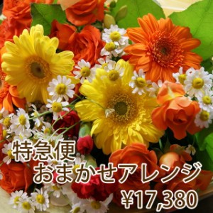 花 ギフト プレゼント バレンタイン ホワイトデー 【 フラワー特急便 当日届く PM1時までの受付 17,380円 】  花キューピット 花束 フラ