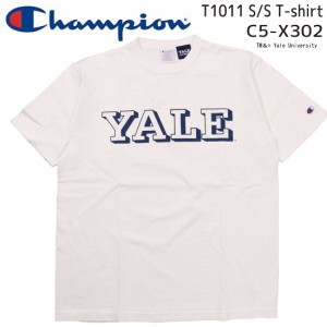 メール便発送 champion チャンピオン 半袖 Tシャツ C5-X302 ティーテンイレブン ショートスリーブ Tシャツ ロゴ プリント T1011 USAコッ