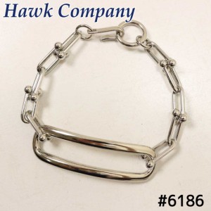 メール便発送 Hawk Company ホークカンパニー 6186 シルバーチェーンブレスレット  メンズ レディース ユニセックス アクセサリー