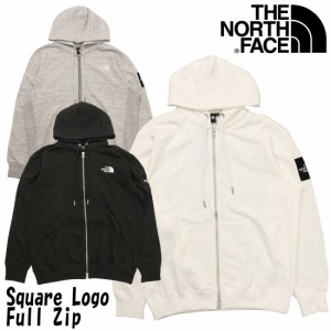 THE NORTH FACE ザ ノースフェイス 長袖 パーカー NT12335 スクエア ロゴ フル ジップ ゴールドウィン 正規販売店 アウトドア