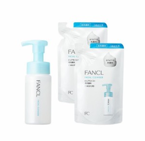 ファンケル （fancl）ピュアモイスト 泡洗顔料 1本＋レフィル 2袋 [ 洗顔 化粧品 無添加 洗顔フォーム 洗顔料 ]