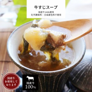 牛すじスープ 1パック 【惣菜 スープ 国産牛 牛すじ 牛すじ煮込み 和食 冷凍食品 冷凍 おかず 無添加 食品 簡単 時短 手作り 非常食】