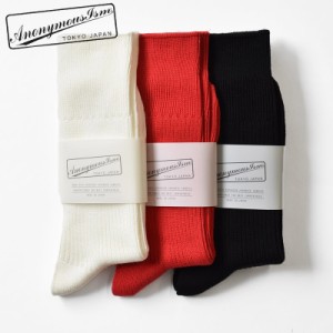 AnonymousIsm Socks Brilliant crew Socks dralon fabric Japan made アノニマスイズム ブリリアントクルー ソックス ドラロン素材 日本