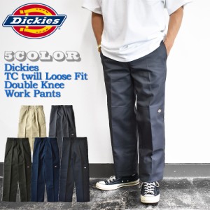 【国内正規品】Dickies 85283 TC twill Loose Fit Double knee work pants 14788800 ディッキーズ TCツイル ルーズフィット ダブルニー 