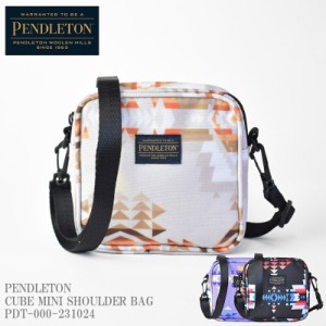 PENDLETON ペンドルトン CUBE MINI SHOULDER BAG PDT-000-231024 キューブ ミニ ショルダー バッグ チーフジョセフ柄 バッグ 防寒  メン