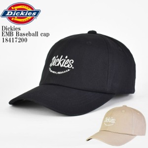 Dickies ディッキーズ DK EMB Baseball cap 18417200  ベースボールキャップ アメカジ スケーター ストリート メンズ レディース ユニセ