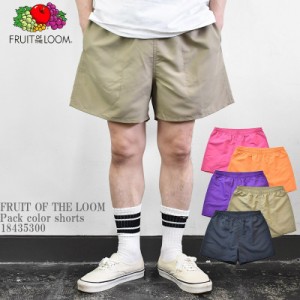 FRUIT OF THE LOOM フルーツ オブ ザ ルーム FTL Pack color shorts 18435300 パック カラー ショーツ ショートパンツ 短パン アウトドア