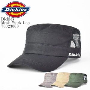 Dickies ディッキーズ DK Mesh Work Cap 70023000 メッシュ ワークキャップ コットン スタンダード ワークキャップ メンズ レディース ユ