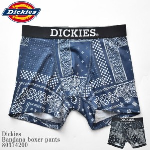 Dickies ディッキーズ DK Bandana boxer pants 80374200 バンダナ ポップ フォント 総柄 ボクサーパンツ ボクサーブリーフ パンツ 下着 