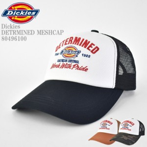 Dickies ディッキーズ DK EX DETRMINED MESHCAP 80496100ディターミンド メッシュ キャップ 刺繍 ワッペン アメカジ スケーター ストリー