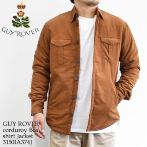 【国内正規品】GUY ROVER ギローバー corduroy Boa shirt Jacket 3150IA374J 512305/05 コーデュロイ 中綿 裏ボア シャツ ジャケット メ