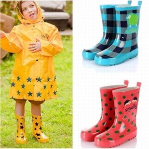 レインブーツ　子供用　キッズ　男の子　女の子 長靴　雨靴　雨具 梅雨 雨の日 14.5cm-23cm 通園 お出かけ 軽量 軽い