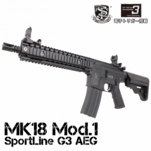 S&T Mk18 Mod.1 スポーツライン G3 18歳以上用電動ガン BK エアガン エアーガン