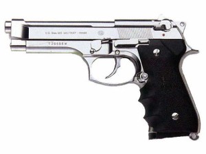 東京マルイ M92F クロームステンレス ガスブローバック 