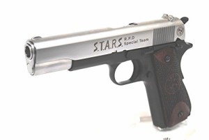 《3%OFFクーポン有》マルイ・M1911A1 ガバメント対応 メタルスライド一式&ウッドグリップパネルセット STARS バイオハザード カスタム 