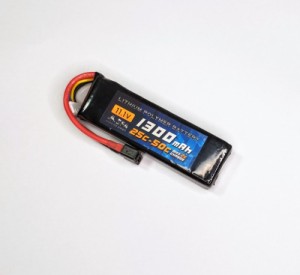 SFA 11.1ｖ1300ｍAh リポバッテリー 25C-50C ミニS Tコネクタータイプ