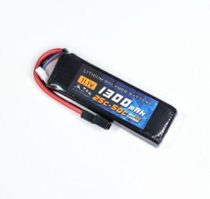 SFA 11.1ｖ1300ｍAh リポバッテリー 25C-50C ミニS ミニコネクタータイプ