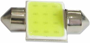 アクア NHP10 LED ルームランプ T10×31mm COB ホワイト LEDバルブ
