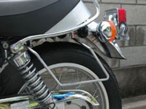 KIJIMA キジマ バックサポート メッキ 左側 SR400 ( 210-461 )