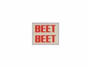 BEET JAPAN 0701-BS2-06 ステッカー (BEET) S アカ