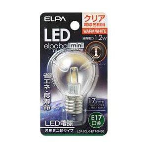 朝日電器 LED電球S形ミニ球 LDA1CLGE17G456 電球色