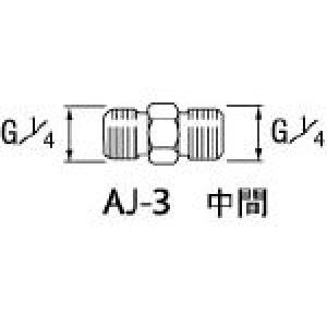 アネスト岩田 (株) AJ3  8751 アネスト岩田 エアー用継手 中間 G1/4 2836289