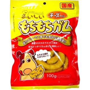 九州ペットフード おいしいもちもちガムチーズ入り100g 単品