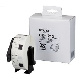 BROTHER ブラザー BROTHER QLシリーズ用食品表示用検体ラベル DK-1215