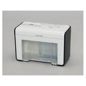 IRISOHYAMA アイリスオーヤマ P2HT 卓上電動シュレッダー クロスカット 最大幅:A4 最大枚数:10枚以下 5L未満 ホワイト/ブラック