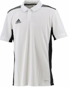 ADIDAS アディダス 01_MI_TEAM19_ポロシャツ_M (DW6774Z) [色 : ホワイト] [サイズ : J/S]