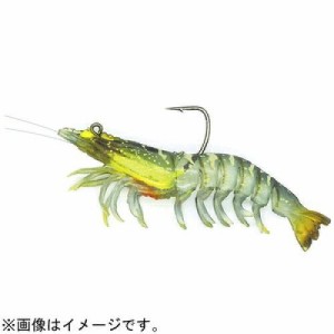 大阪漁具 スイムベイトシュリンプ生 3インチ リアルクリア