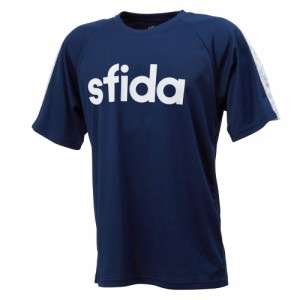 SFIDA(スフィーダ) BPプラクティスシャツS/S_LINE_JR (SA21816JR) [色 : NVY] [サイズ : 130]